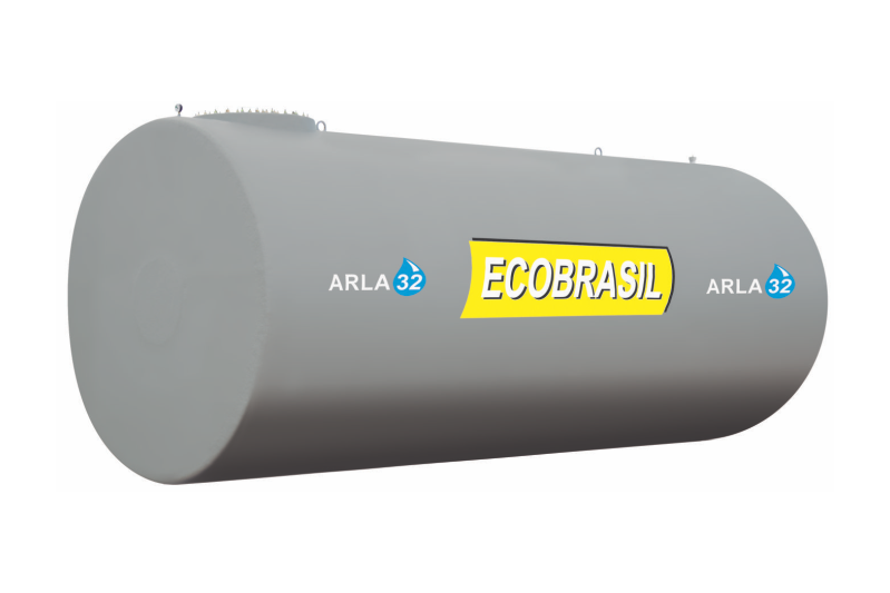 Tanque Jaquetado Subterrâneo em Aço Carbono 3 fases para ARLA 32